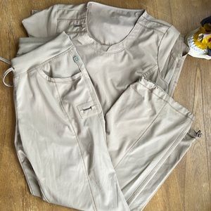 CREAM Infinity by Cherokee Scrub Set